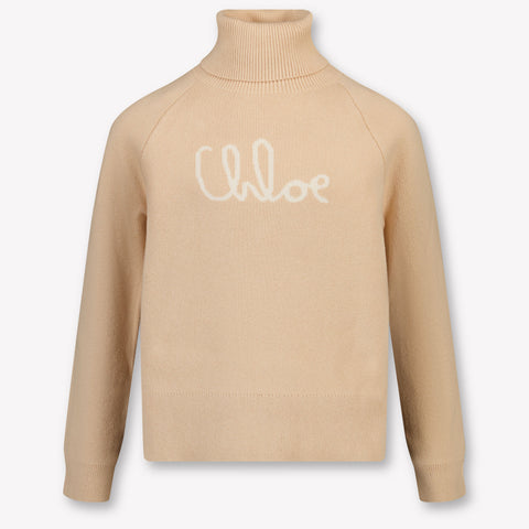 Chloe Ragazzo Ragazze Maglione in Salmone