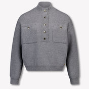 Chloe Enfant Filles Pull Gris