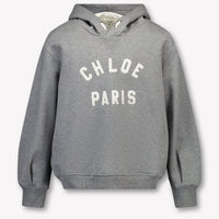 Chloe Enfant Filles Pull Gris