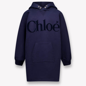 Chloe Enfant Filles Robe Navy