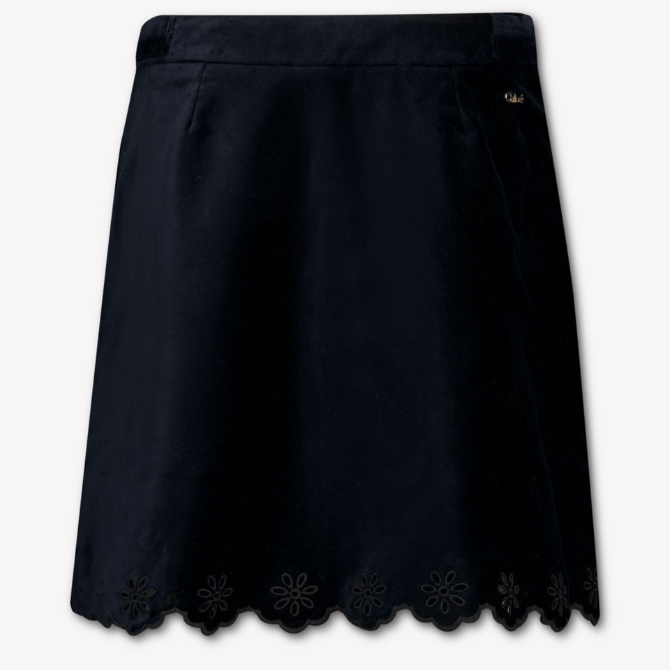 Chloe Niño Chicas Falda Navy