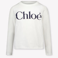 Chloe Enfant Filles T-shirt Blanc