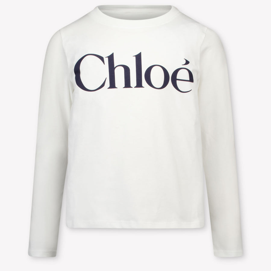 Chloe Enfant Filles T-shirt Blanc