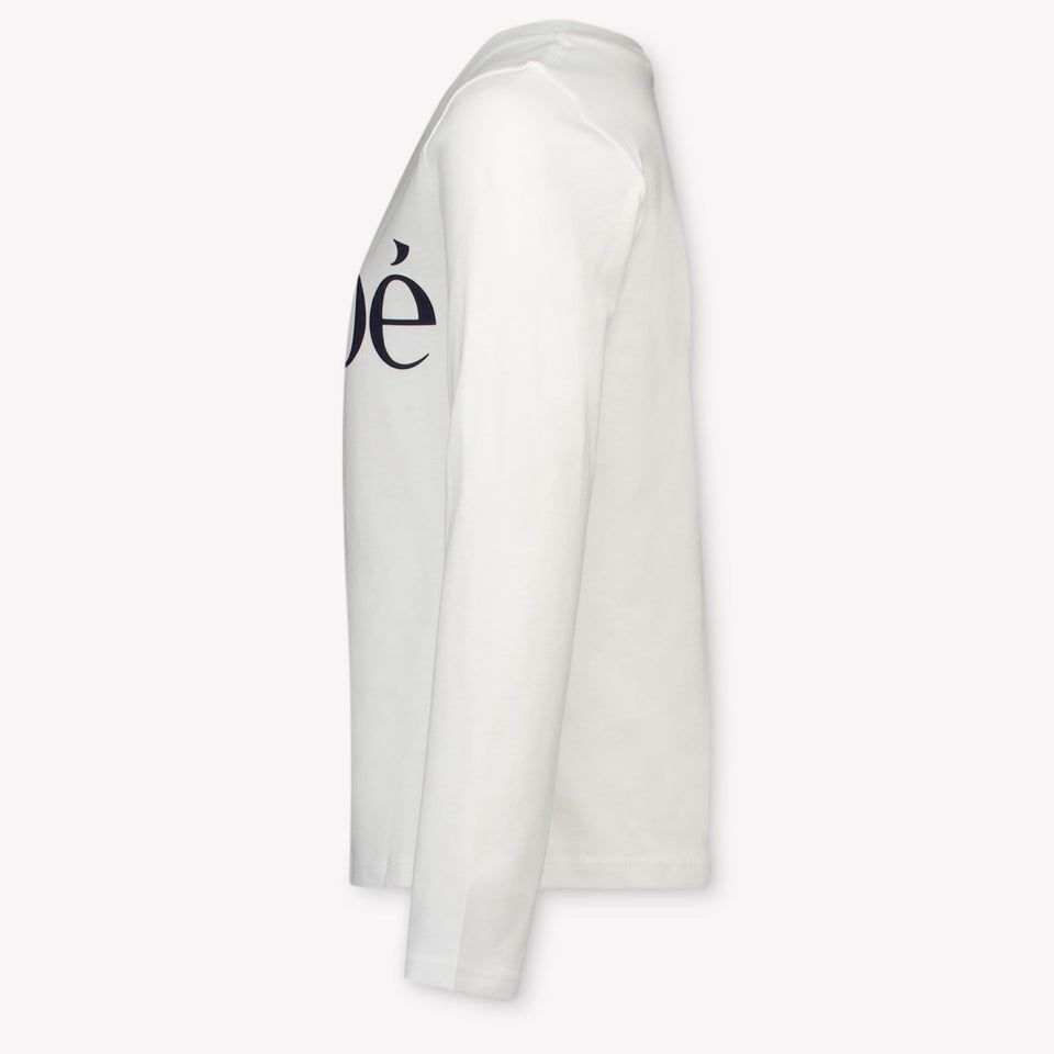 Chloe Ragazzo Ragazze Maglietta dentro Bianco