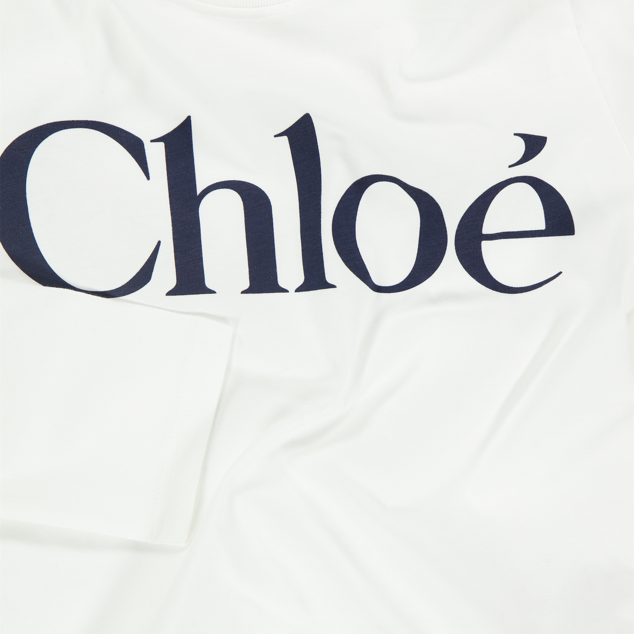 Chloe Enfant Filles T-shirt Blanc