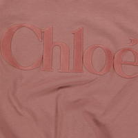 Chloe Ragazzo Ragazze Maglietta dentro Rosa Antico
