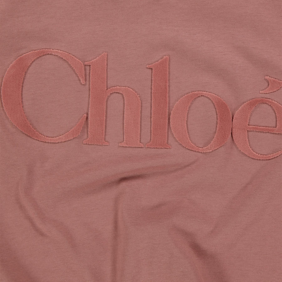 Chloe Ragazzo Ragazze Maglietta dentro Rosa Antico
