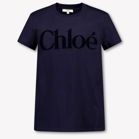 Chloe Ragazzo Ragazze Maglietta dentro Navy