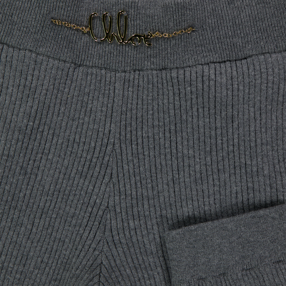 Chloe Enfant Filles Pantalon Gris