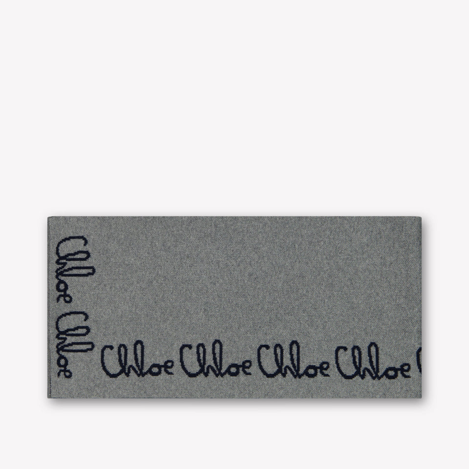 Chloe Enfant Filles Foulard Gris