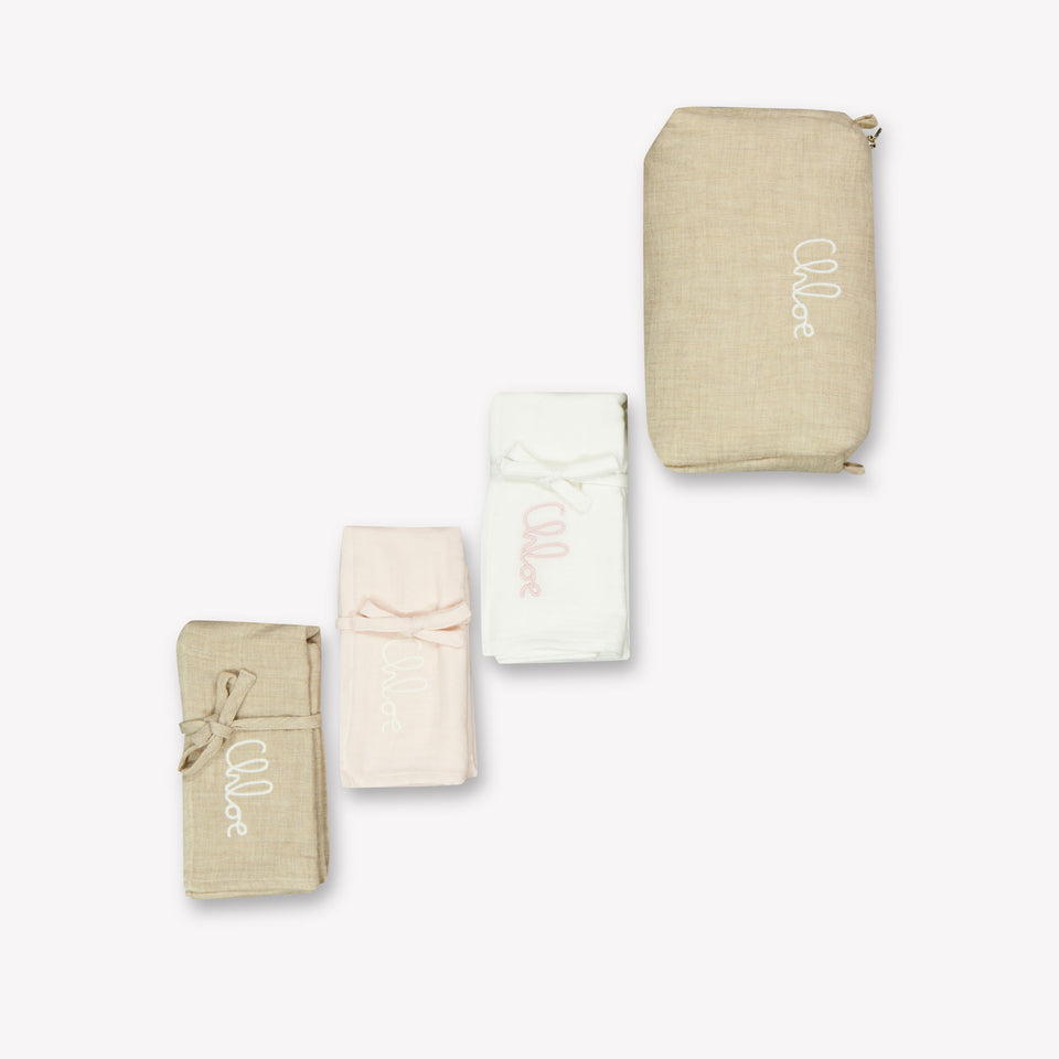 Chloe Bambino Ragazze Accessorio in Beige Chiaro