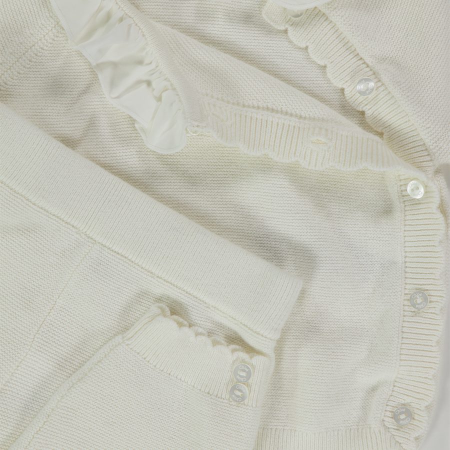 Chloe Bébé Filles Boîte de boîte en blanc