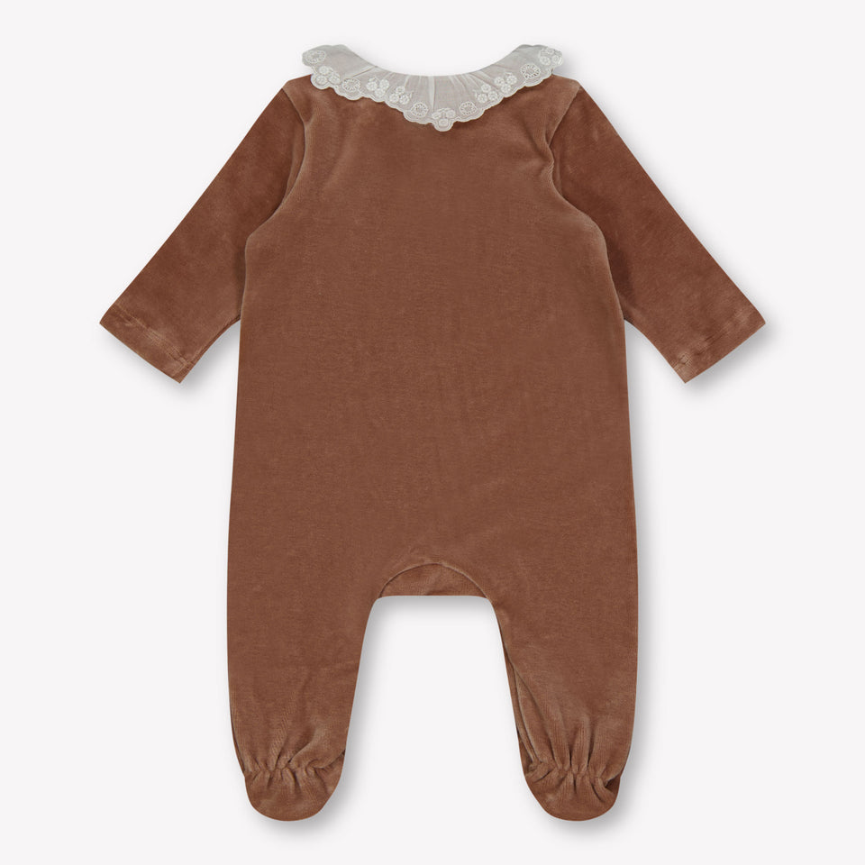 Chloe Bambino Ragazze Tuta in scatola Marrone Chiaro