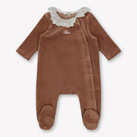 Chloe Baby Meisjes Boxpakje In Licht Bruin