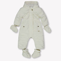 Chloe Bébé Filles Costumes de ski dans le blanc