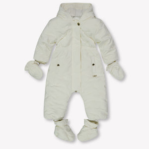 Chloe Bébé Filles Costumes de ski dans le blanc