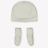 Chloe Bébé Filles Chapeau en blanc