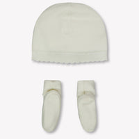 Chloe Bébé Filles Chapeau en blanc