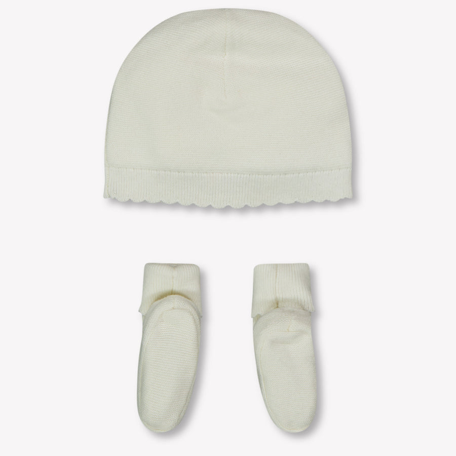 Chloe Bébé Filles Chapeau en blanc