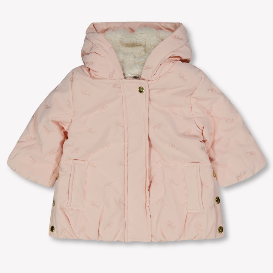 Chloe Bambino Ragazze Giacca invernale Rosa Chiaro