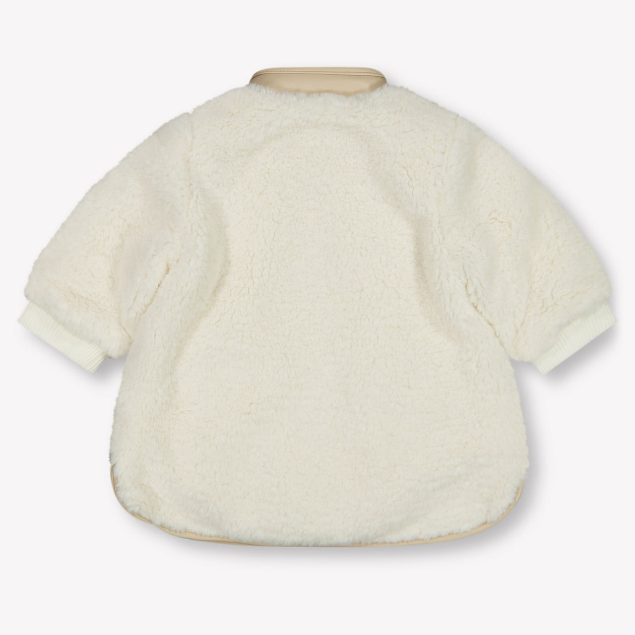 Chloe Bebé Chicas Chaqueta de piel sintética en Blanco roto