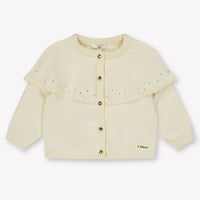Chloe Bébé Filles Gilet dans le blanc