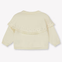 Chloe Bébé Filles Gilet dans le blanc