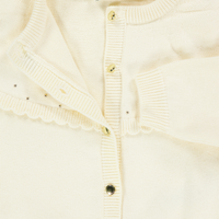 Chloe Bébé Filles Gilet dans le blanc