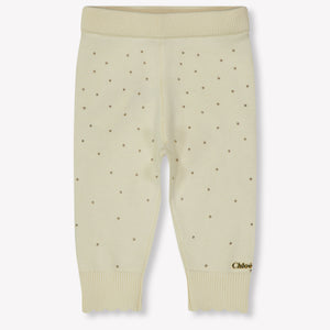 Chloe Bébé Filles Pantalon en blanc