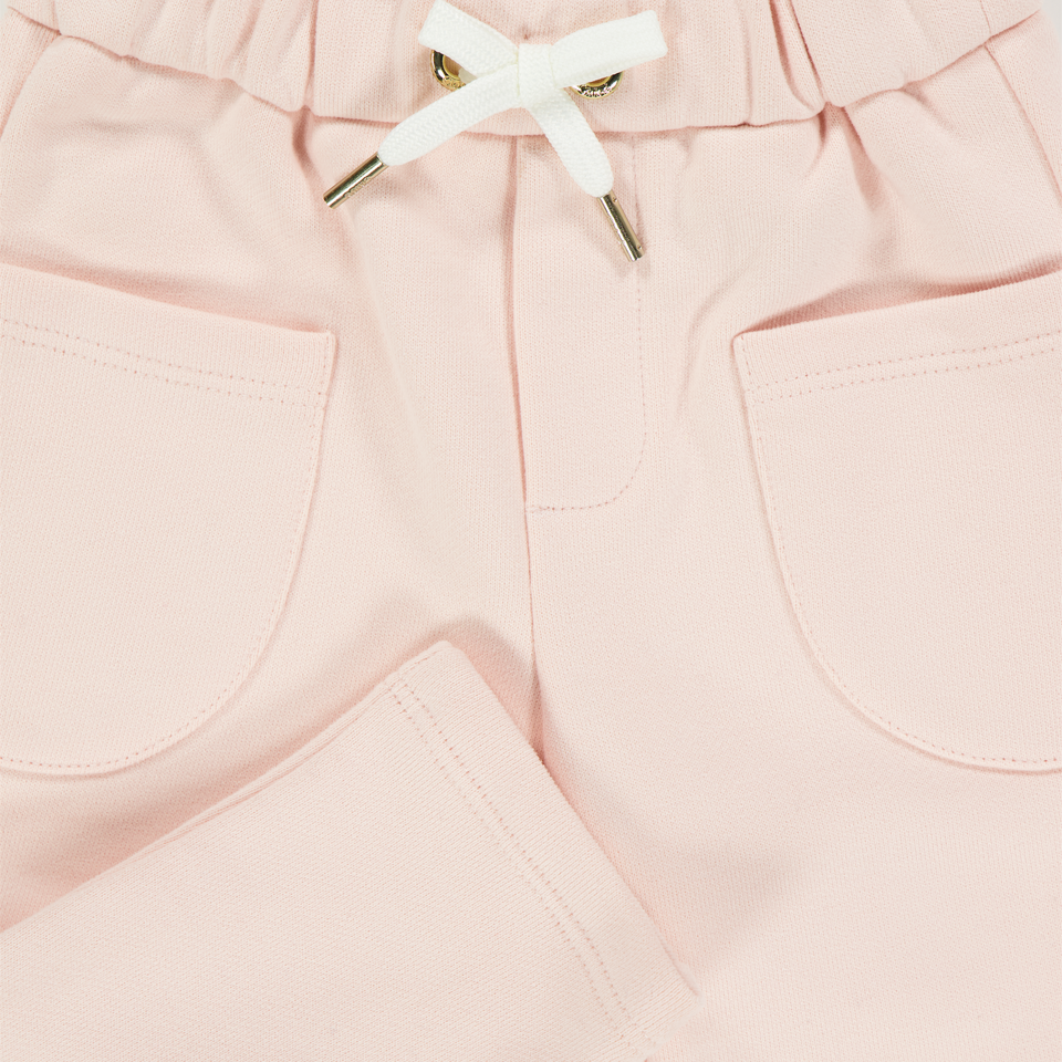 Chloe Bambino Ragazze Pantaloni Rosa Chiaro
