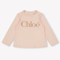 Chloe Bébé Filles T-shirt Rose Léger