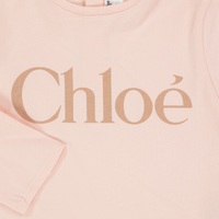 Chloe Bébé Filles T-shirt Rose Léger