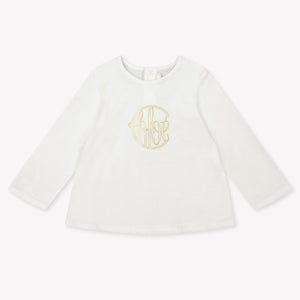 Chloe Bébé Filles T-shirt en blanc