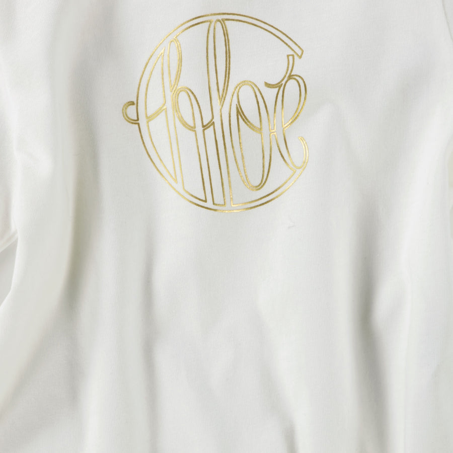 Chloe Bébé Filles T-shirt en blanc