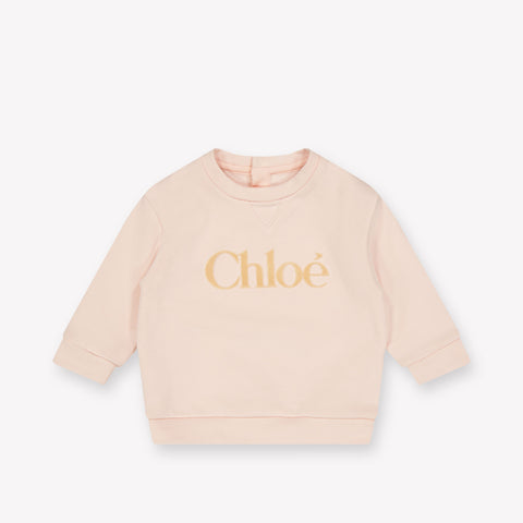 Chloe Baby Girls Sweater  Light Pink