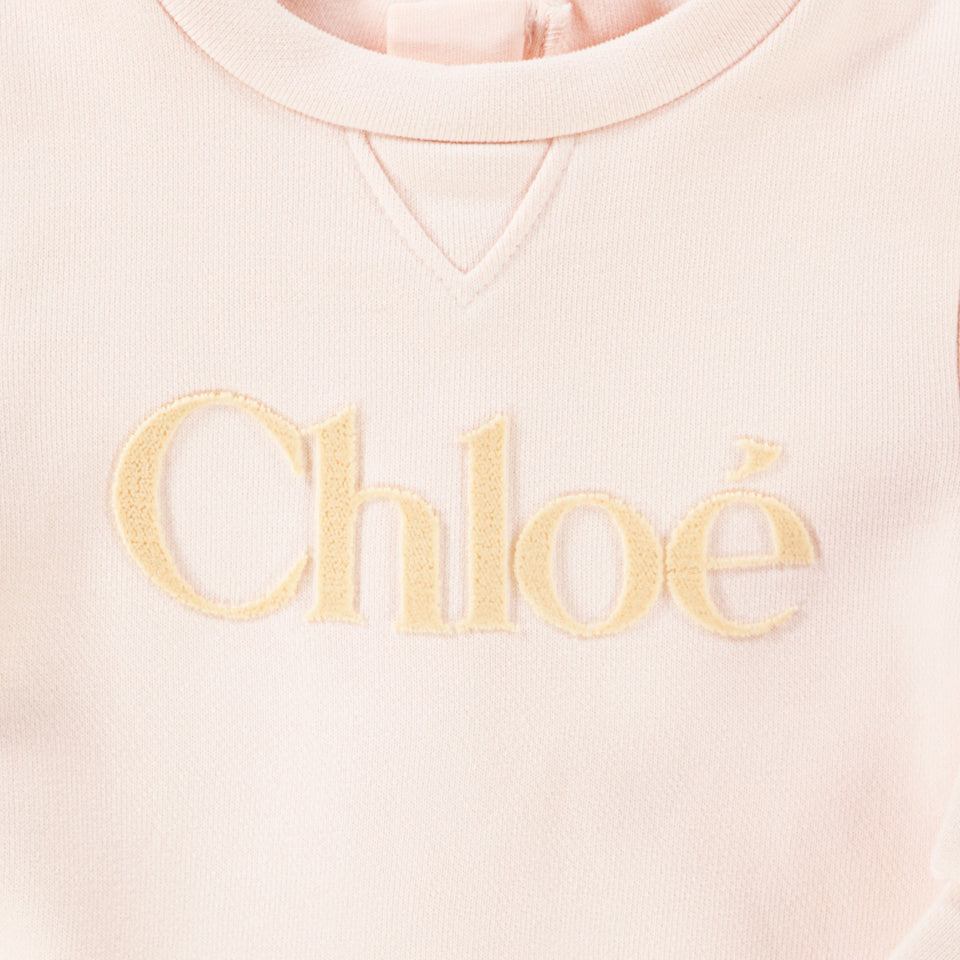 Chloe Baby Girls Dress  Light Pink