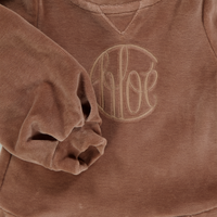 Chloe Bébé Filles Robe-robe Marron