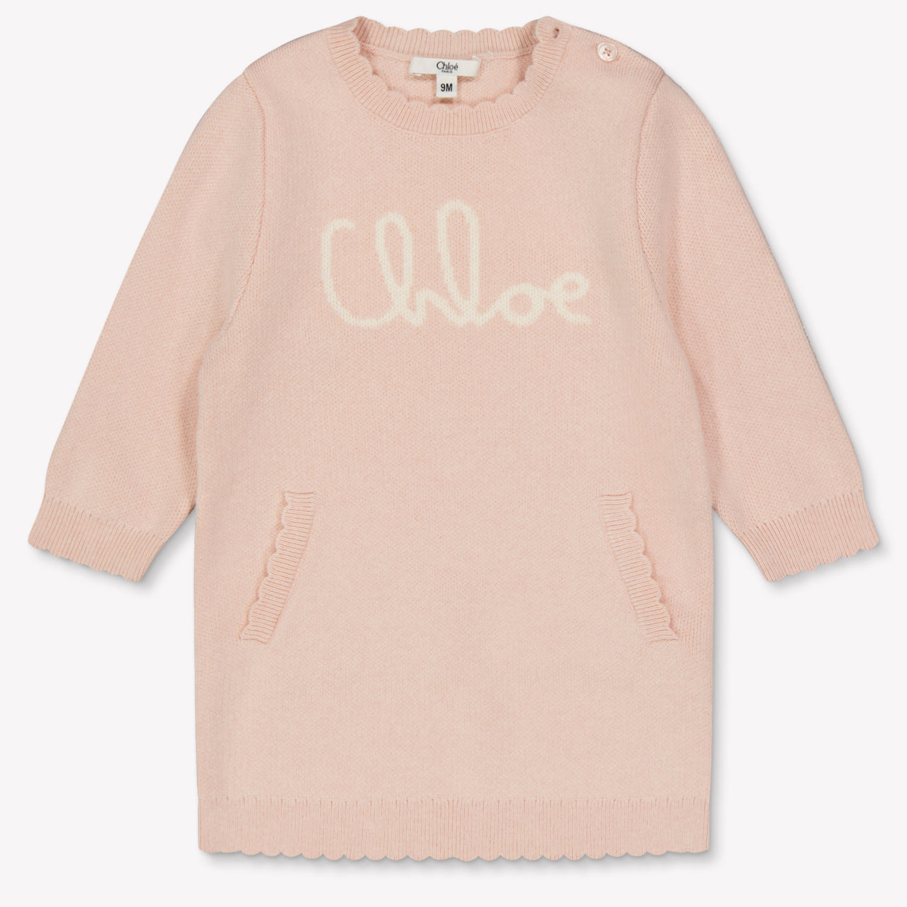 Chloe Bébé Filles Robe Rose Léger