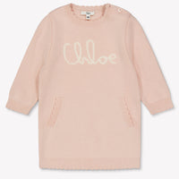 Chloe Bébé Filles Robe Rose Léger