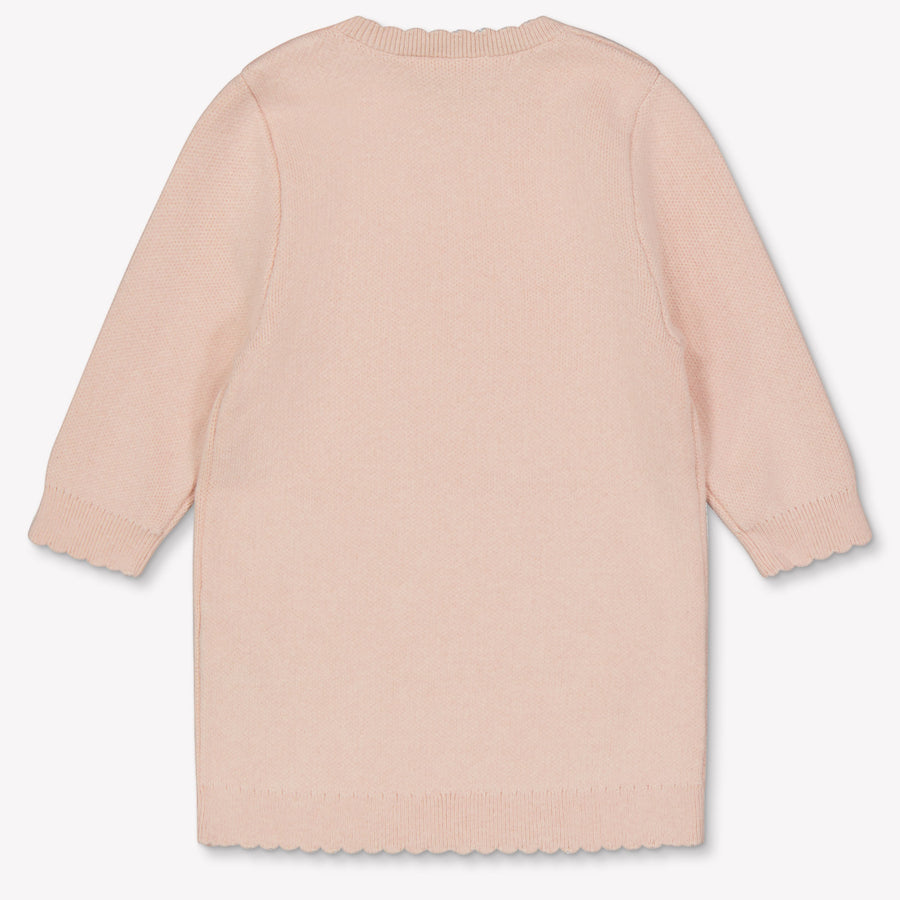 Chloe Bébé Filles Robe Rose Léger