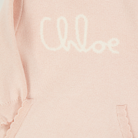 Chloe Bébé Filles Robe Rose Léger