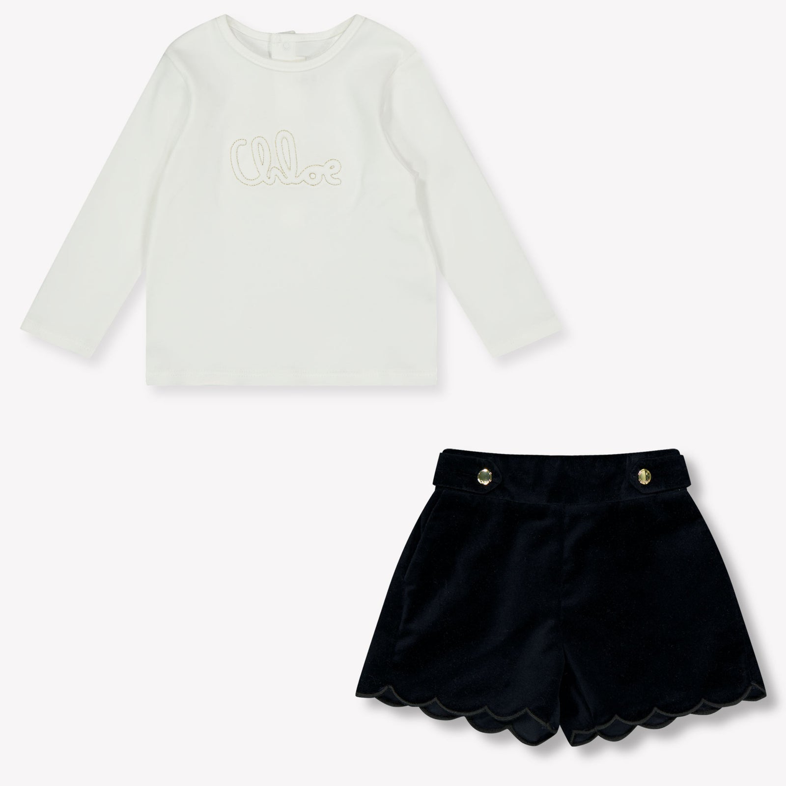 Chloe Bebé Chicas Empezar Navy