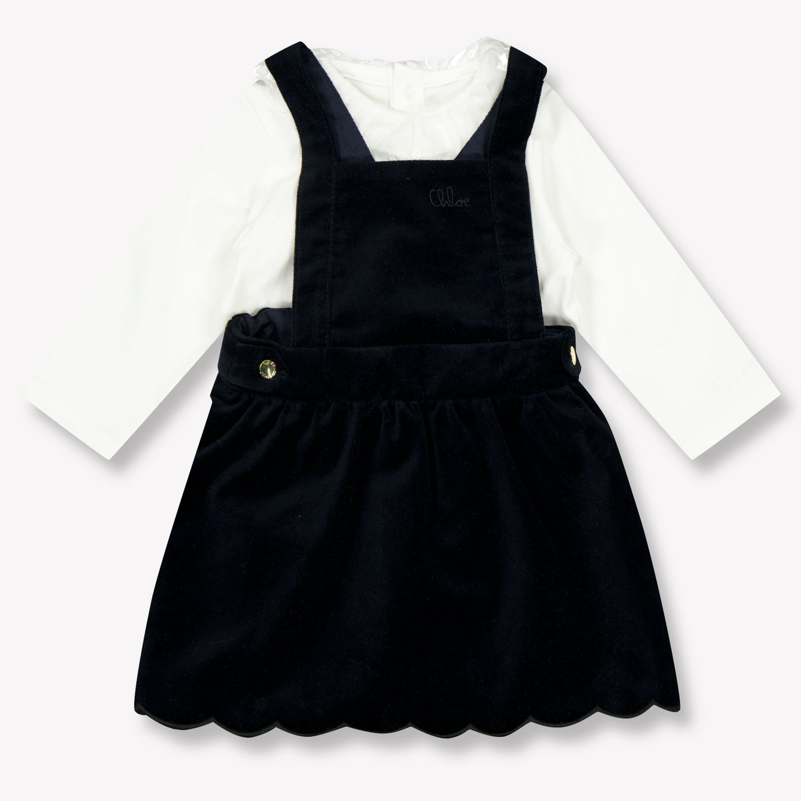 Chloe bebe Chicas Establecer en Navy