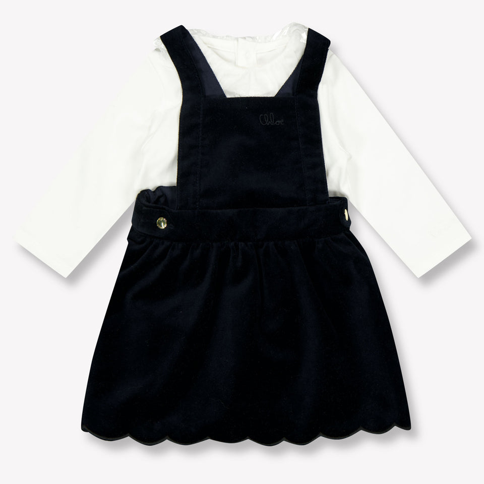 Chloe Bambino Ragazze Impostato Navy