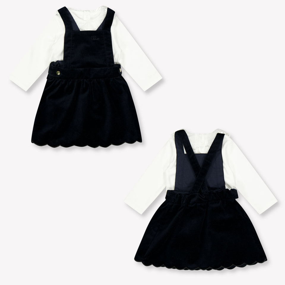 Chloe Bambino Ragazze Impostato Navy