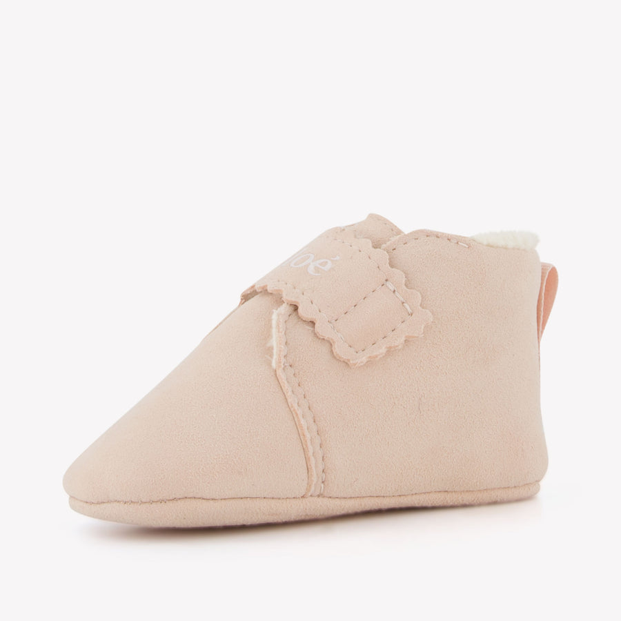 Chloe Baby Meisjes Schoenen In Licht Beige