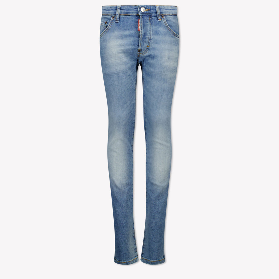 Dsquared2 Ragazzo bello Kinder Ragazzi Jeans In Azzurro