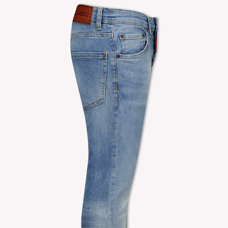 Dsquared2 Ragazzo bello Kinder Ragazzi Jeans In Azzurro