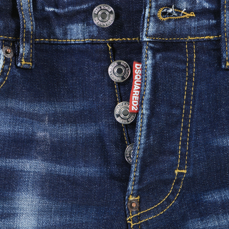 Dsquared2 Stanislav Kinder Unisexe Jeans Bleu