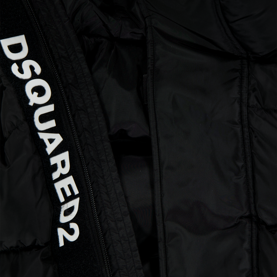 Dsquared2 Kinder Unisex Winterjacke Schwarz